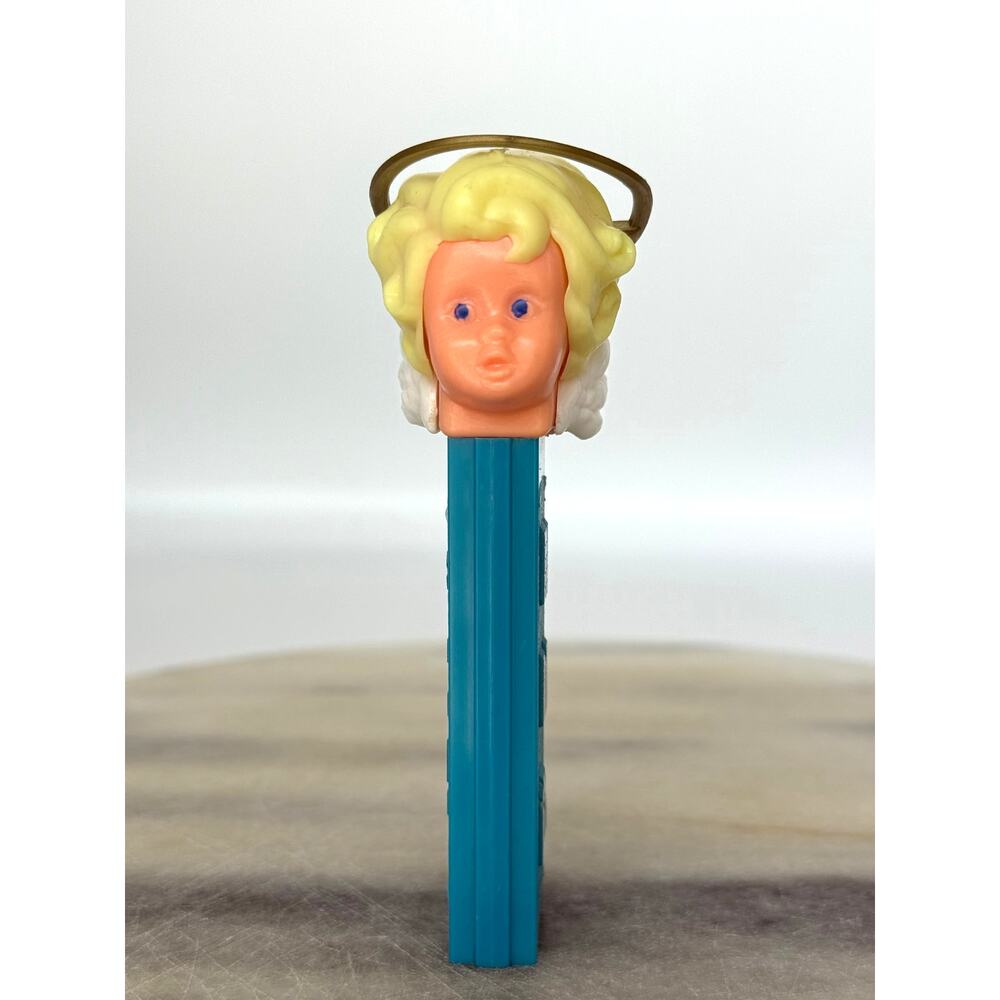 Vintage Pez Angel Dispenser No Feet Pat 3.4 Austria Halo Wings